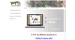 Desktop Screenshot of ctb-universalgreen.it